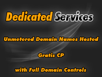 Half-priced dedicated hosting server account
